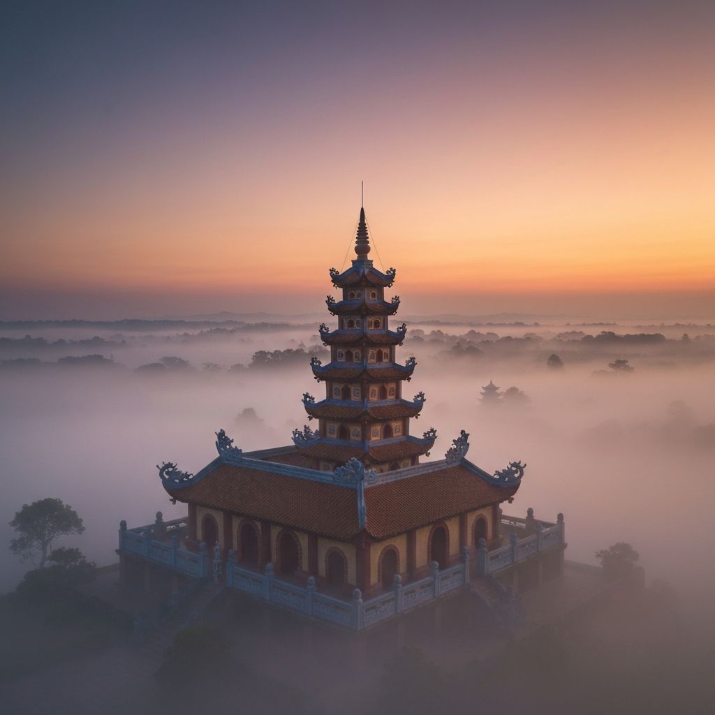 Bình minh trên đỉnh Yên Tử